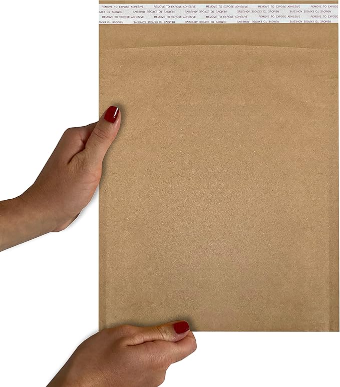 Honeycomb paper padded envelope sealable mailers (100, #2-8.5" x 11")