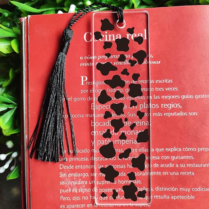 Funny Cow Book Markers for Women Inspirational, Funny Bookmarks for Students Teachers School Home Office Supplies, Friends Book Lover Sister Girl Female Gifts