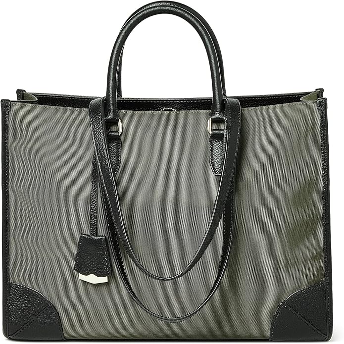 DORIS&JACKY Large Briefcase Tote Bag For Women 15.6 Inch Laptop Work Shoulder Purse And Office Business Handbags