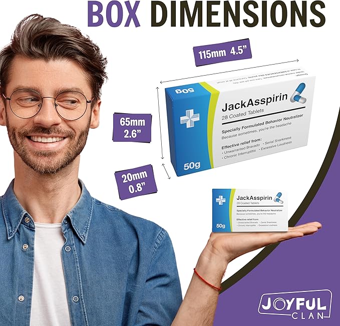 Funny Prank Pill Box with Sweets Gag Gifts for Men Funny Valentines Gifts for Him Xmas Secret Santa Christmas Stocking Filler for Women- Novelty Joke Birthday Gifts for Boyfriend Dad