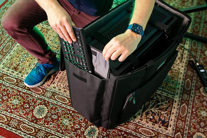 Slappa Desktop Computer Travel Tote Bag Fits Medium Size PC Gaming Towers (SL-TOWERTOTE-MD)