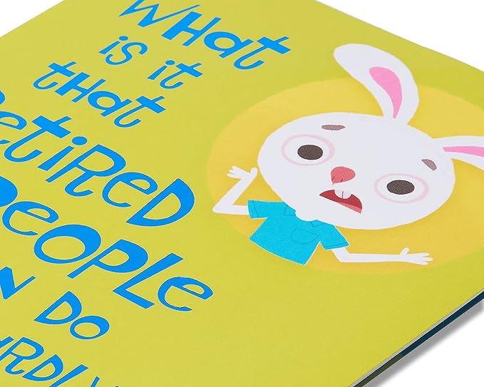 American Greetings Funny Retirement Card (Monday Mornings)