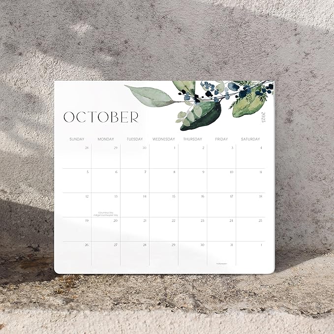 Beautiful 2025-2026 Magnetic Fridge Calendar - Runs From January 2025 Until July 2026 - The Perfect Monthly Refrigerator Calendar for Easy Organizing