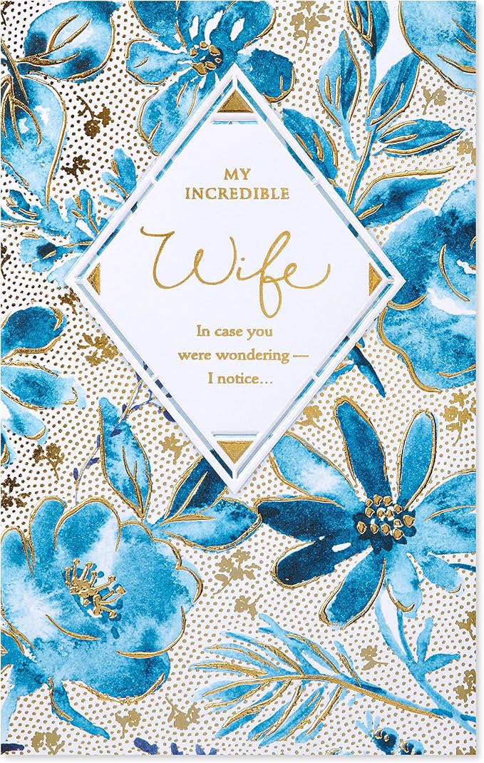 American Greetings Anniversary Card for Wife (I Notice)