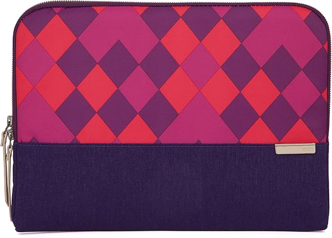 STM Grace, Women's Laptop Sleeve for 15-Inch MacBooks and Ultrabooks - Purple Diamonds (stm-114-106P-24)