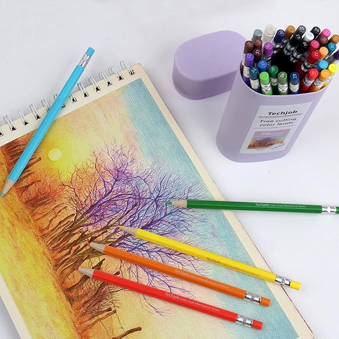 Colored Mechanical Pencil 2.6mm, 36pcs