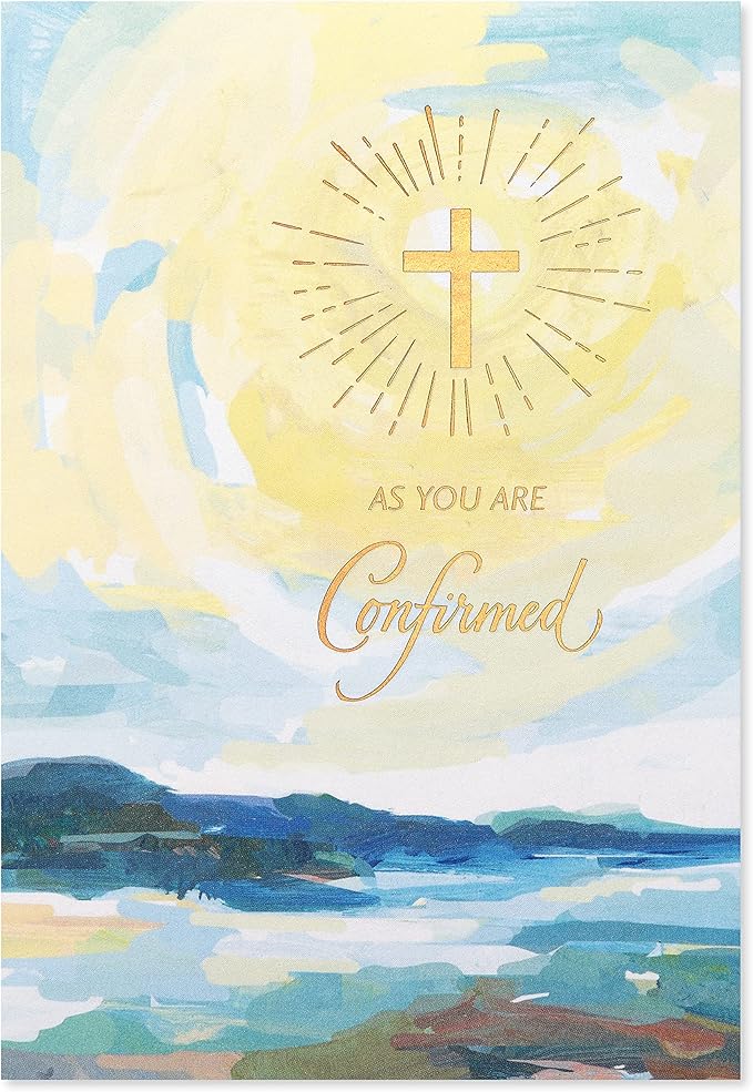 American Greetings Confirmation Card (His Wonderful Love)