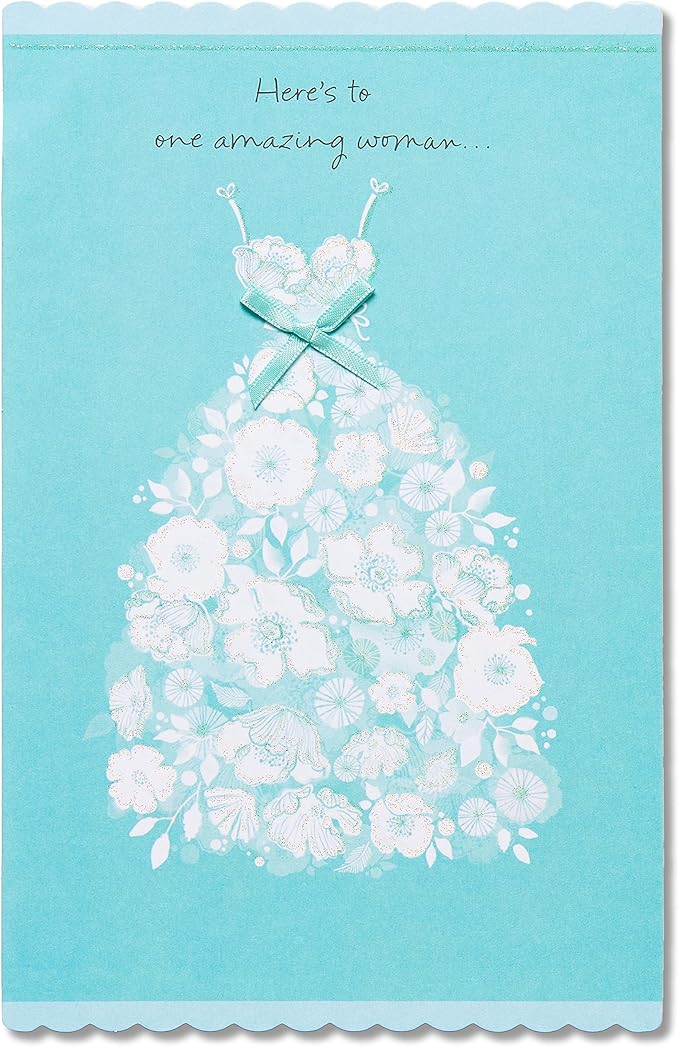 American Greetings Bridal Shower Card (Amazing Woman)