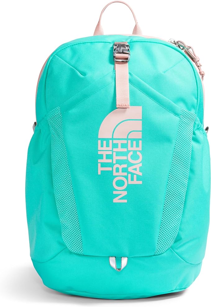 THE NORTH FACE Teen Mini Recon Backpack, Geyser Aqua/Pink Moss, One Size