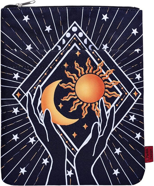 Book Sleeve for Book Lovers, Bookish Book Protector, Book Covers for Paperbacks, Washable Fabric, Book Sleeves with Zipper, Medium 11 Inch X 8.7 Inch