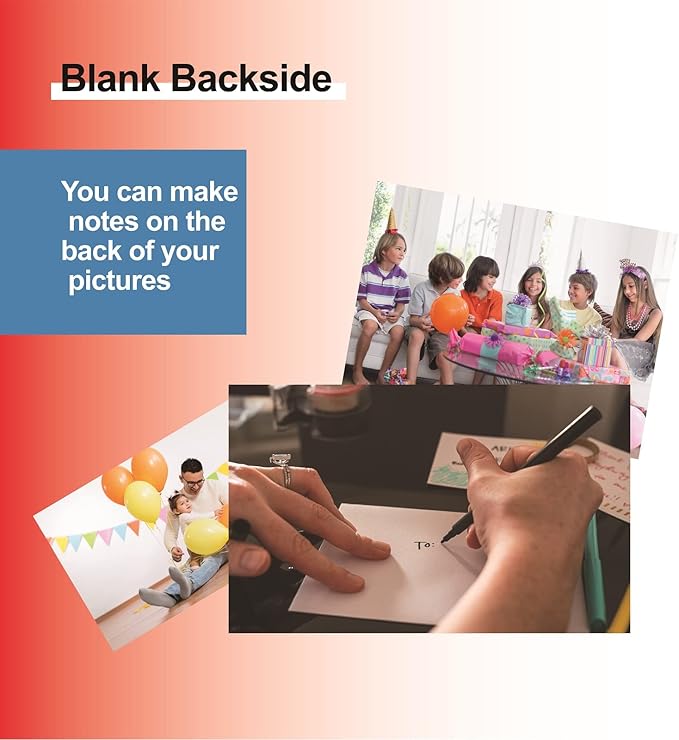 220 Sheets Photo Paper Glossy Inkjet 8.5x11 44lb 160Gsm A4 Letter Size Suitable for All Dye Ink Printers