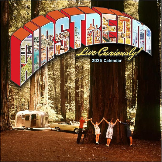 2025 Airstream: Heritage Wall Calendar