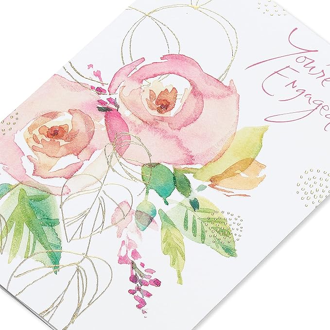 American Greetings Engagement Card - Designed by Kathy Davis (Sweet and Special)