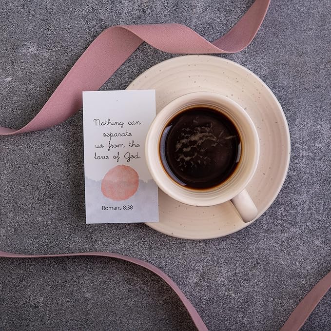 DIVERSEBEE Inspirational Prayer Cards, 60 Unique Bible Verse Assorted Mini Scripture Encouragement Motivational Christian Gifts (Watercolor)