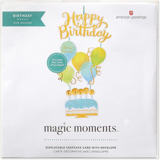 American Greetings Birthday Card (Great Big Wish)