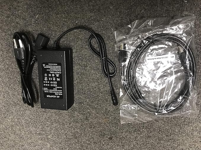 Zebra GX420d Ethernet Printer GX42-202410-000 W/New Adapter, Power, USB Cables & Print (Renewed)