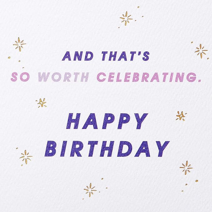 American Greetings Birthday Card for Her (So Worth Celebrating)