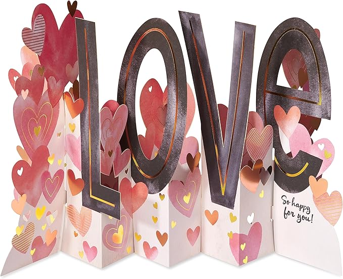 American Greetings Pop Up Wedding Card (Two Nice People)