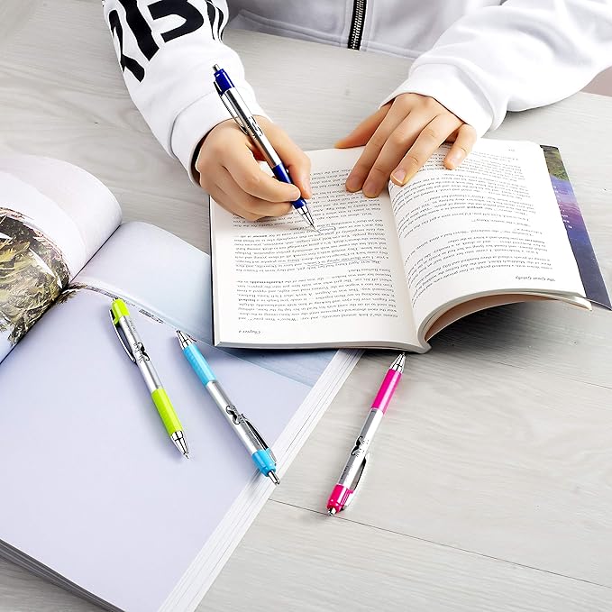 Mr. Bible Colored Pens - 16 Pack, Fine Point, No Bleed Through for Journaling & Planning