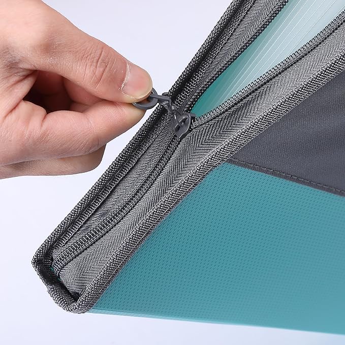 Mr. Pen- Accordion File Organizer, 13 Pockets, Green, Document Organizer, Expanding File Folder Organizer, Accordion Folders for Documents, Accordian Folder, Accordian File Organizer