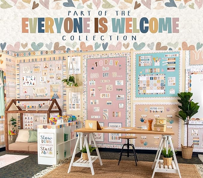 Teacher Created Resources Everyone is Welcome Helping Hands Banner (TCR7131)