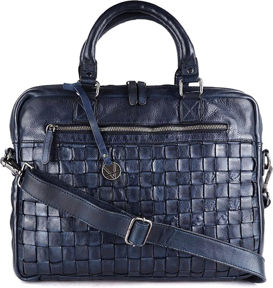 Genuine Leather Laptop Bag For Men 15 Inch, Messenger Bag For Women