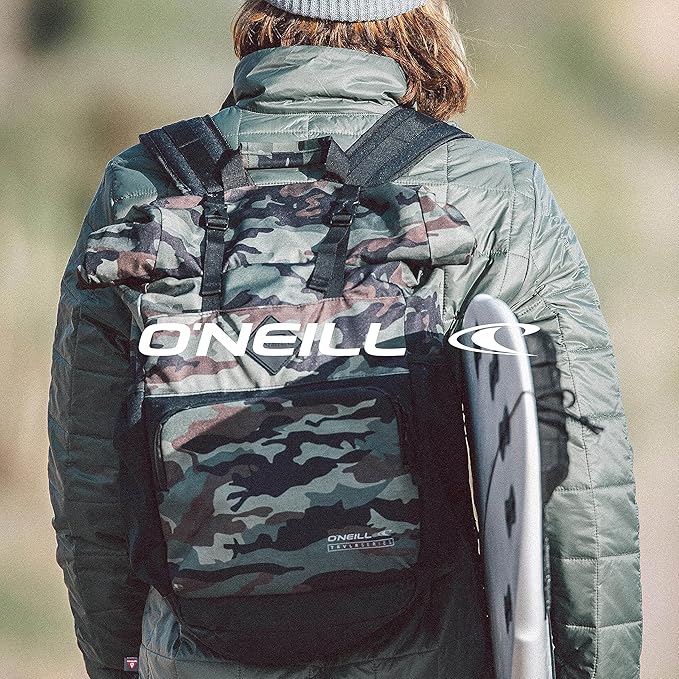 O'NEILL Mens Odyssey Trvlr 37L Backpack, Black