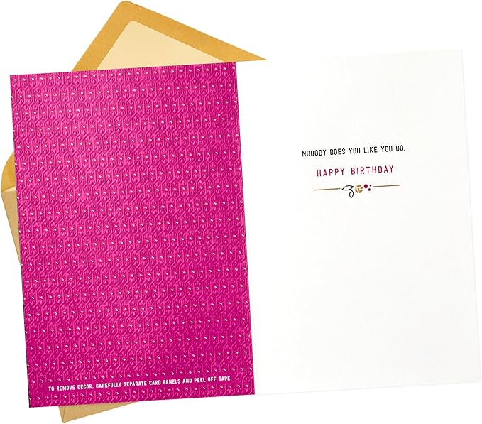 Hallmark Signature Birthday Card for Her (Sassy and Classy Flag)