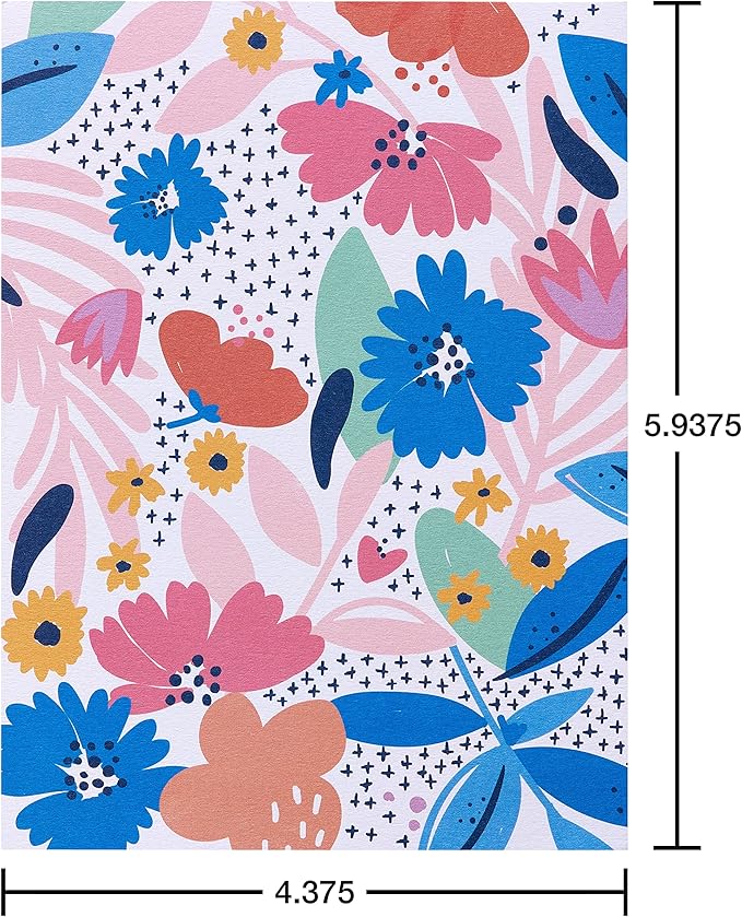 American Greetings Blank Cards with White Envelopes for All Occasions, Rainbow Designs (48-Count)