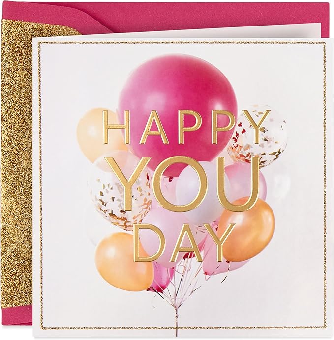 Hallmark Signature Birthday Card for Women (Happy You Day)