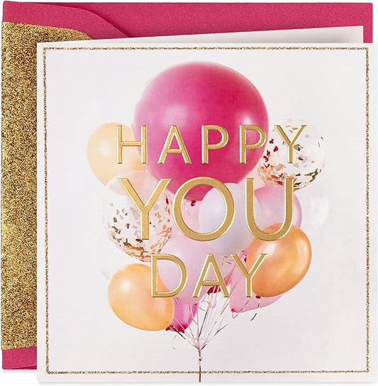 Hallmark Signature Birthday Card for Women (Happy You Day)