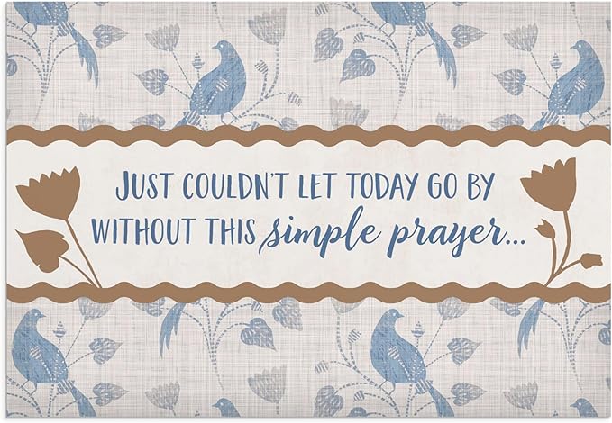 DaySpring - The Lord's Love Never Ends - 4 Floral Desgin Assortment with Scripture - 12 Boxed Praying for You Cards & Envelopes (J9176)