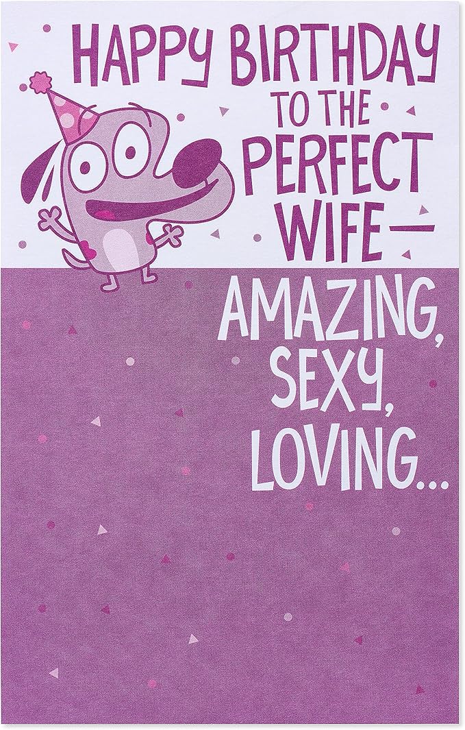 American Greetings Birthday Card for Wife (The Perfect Wife)