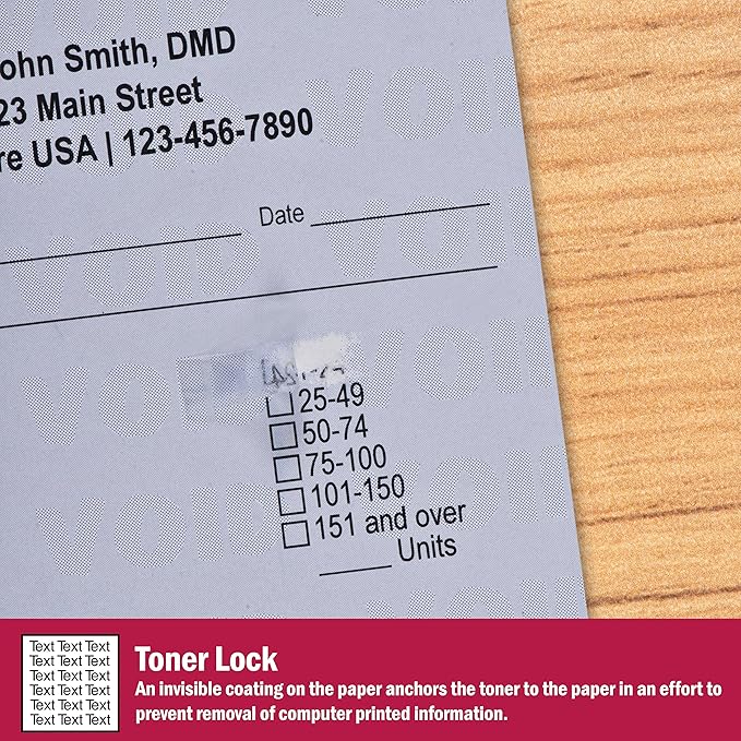 DocuGard Premier Medical Security Paper for Printing Prescriptions and Preventing Fraud, CMS Approved, 10 Security Features, Laser and Inkjet Safe, Blue, 8.5 x 11, 24 lb., 2500 Sheets (04543C)