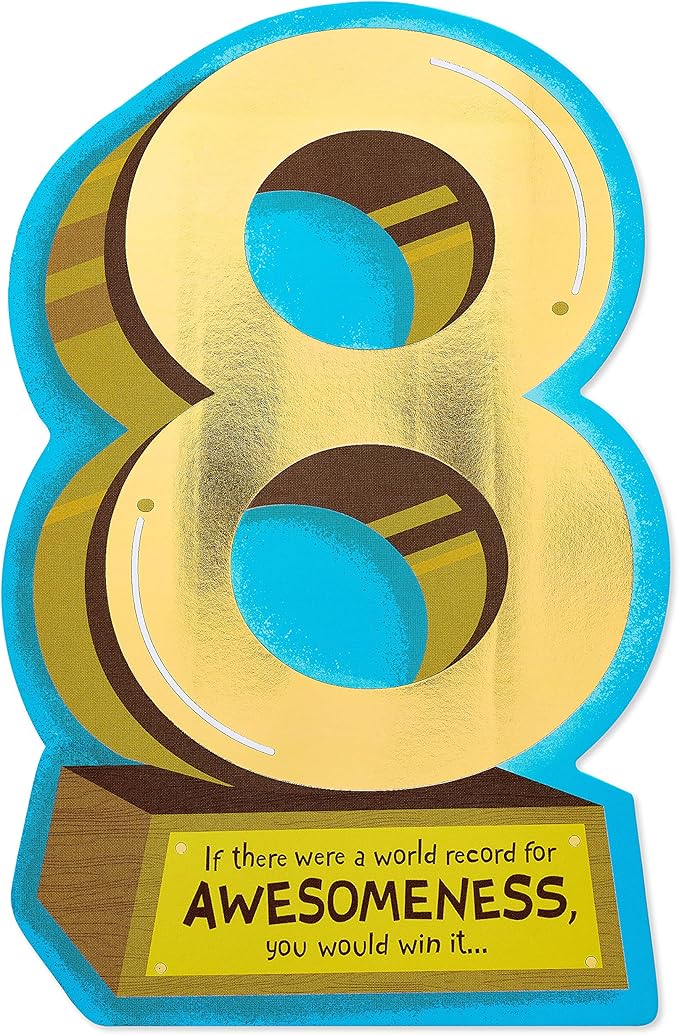 American Greetings 8th Birthday Card (World Record)