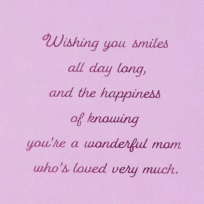 American Greetings Mom Birthday Card from Daughter (A Wonderful Mom)