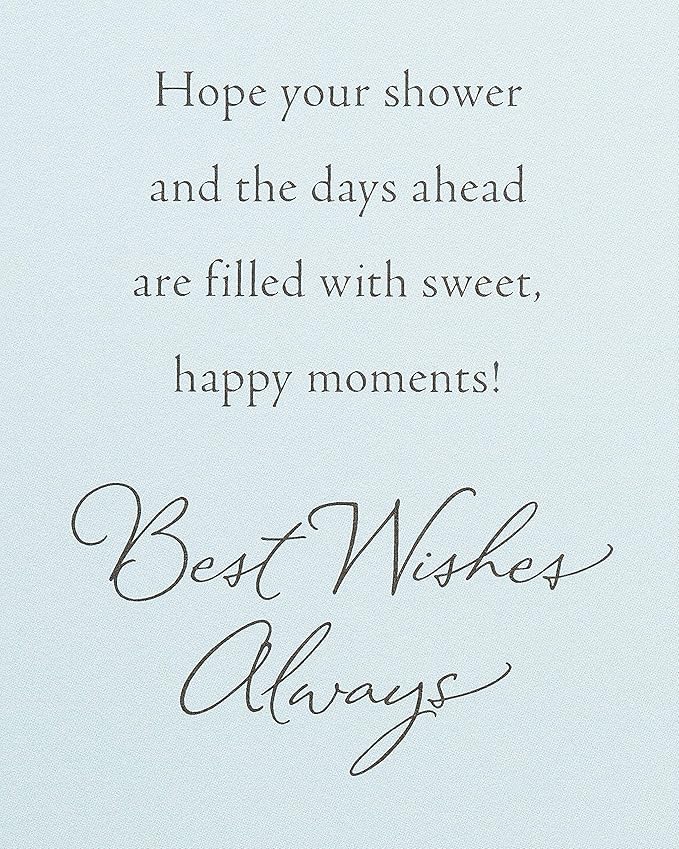 American Greetings Bridal Shower Card (Happy Moments)