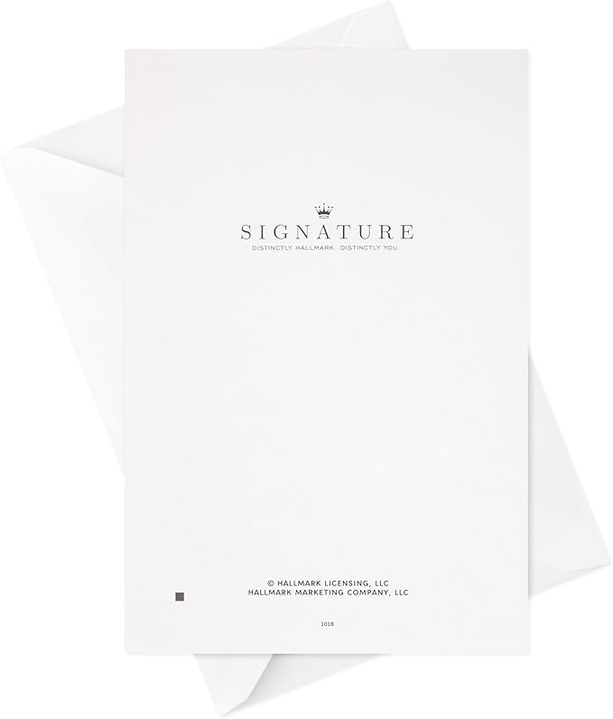 Hallmark Signature Wood Anniversary Card (Where We've Been, Where We're Going)